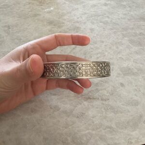Coach Silver Bracelet